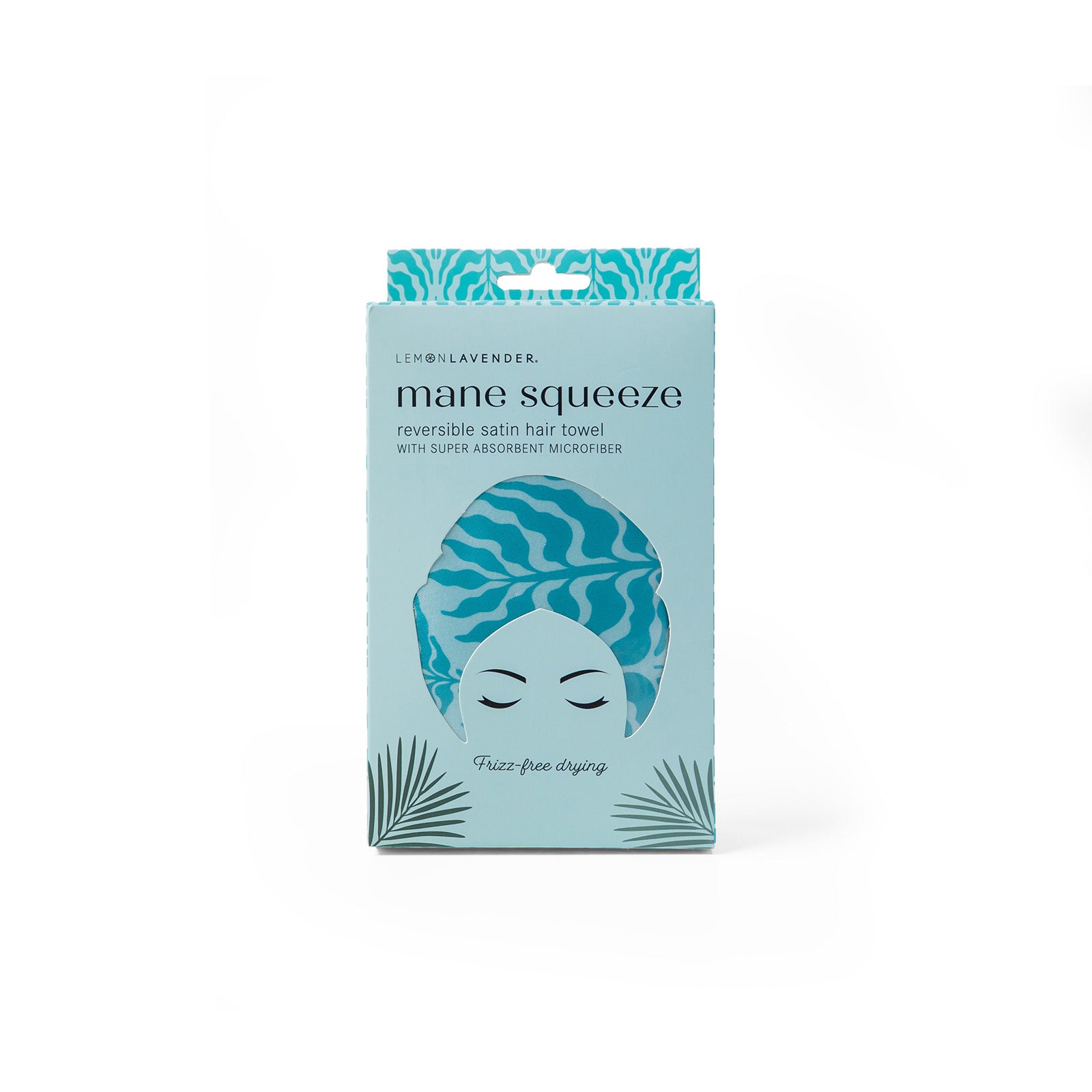 Lemon Lavender® Mane Squeeze Reversible Satin Turbo Towel-Hair Towel-Lemon Lavender-Deja Nu Boutique, Women's Fashion Boutique in Lampasas, Texas
