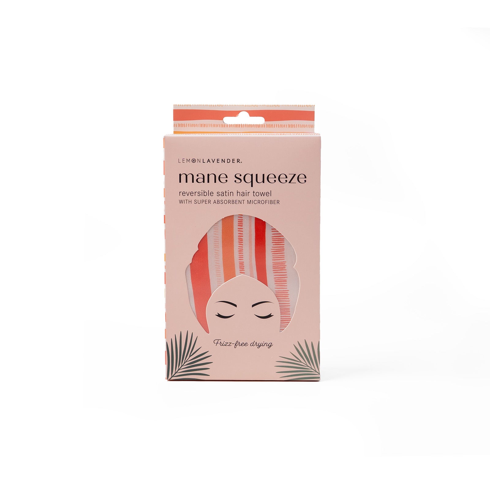 Lemon Lavender® Mane Squeeze Reversible Satin Turbo Towel-Hair Towel-Lemon Lavender-Deja Nu Boutique, Women's Fashion Boutique in Lampasas, Texas