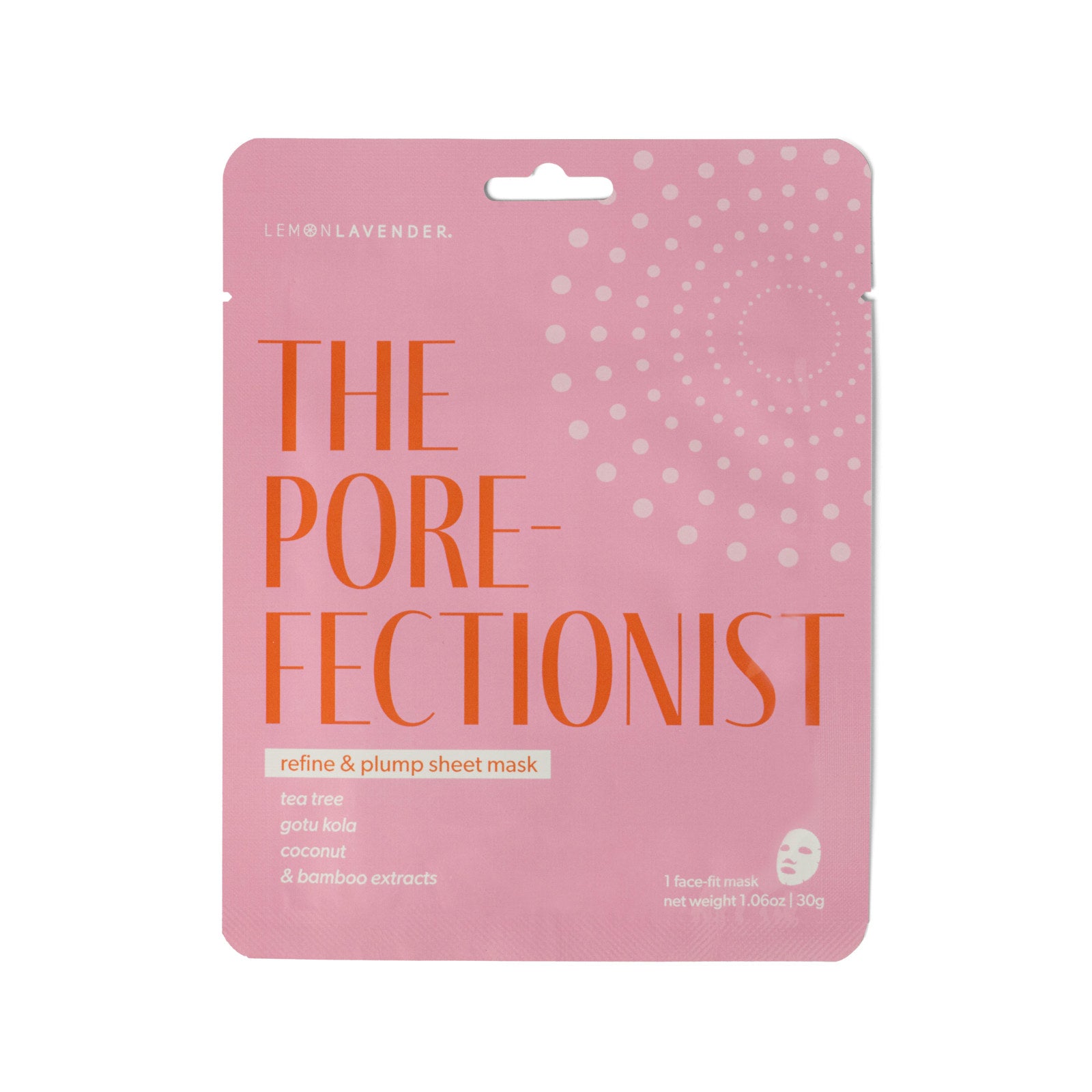 Lemon Lavender® The Pore-fectionist Refine & Plump Sheet Mask.
