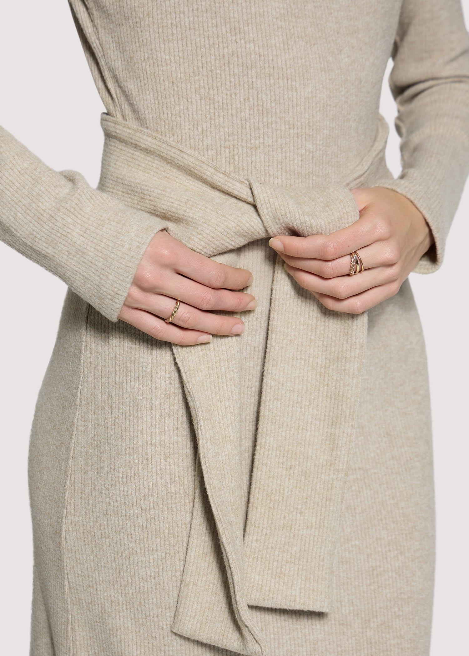 Lost + Wander Sloane Midi Dress - Grey-Midi Dresses-Lost + Wander-Deja Nu Boutique, Women's Fashion Boutique in Lampasas, Texas