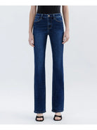 Lovervet by Vervet Tummy Control High Rise Full Length Bootcut Jeans in Effective-Jeans-Lovervet by Vervet-Deja Nu Boutique, Women's Fashion Boutique in Lampasas, Texas