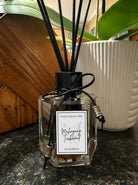 Mahogany Teakwood Reed Diffuser – Musk, Oak & Lavender Luxury Home Fragrance-Room Diffuser-Prairie Chicken Sticker Shop & Gifts-Deja Nu Boutique, Women's Fashion Boutique in Lampasas, Texas