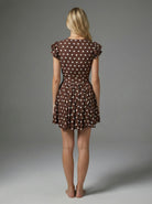 Meet Me in Santorini Chestnut Moon Short Dress-mini dress-Meet Me in Santorini-Deja Nu Boutique, Women's Fashion Boutique in Lampasas, Texas