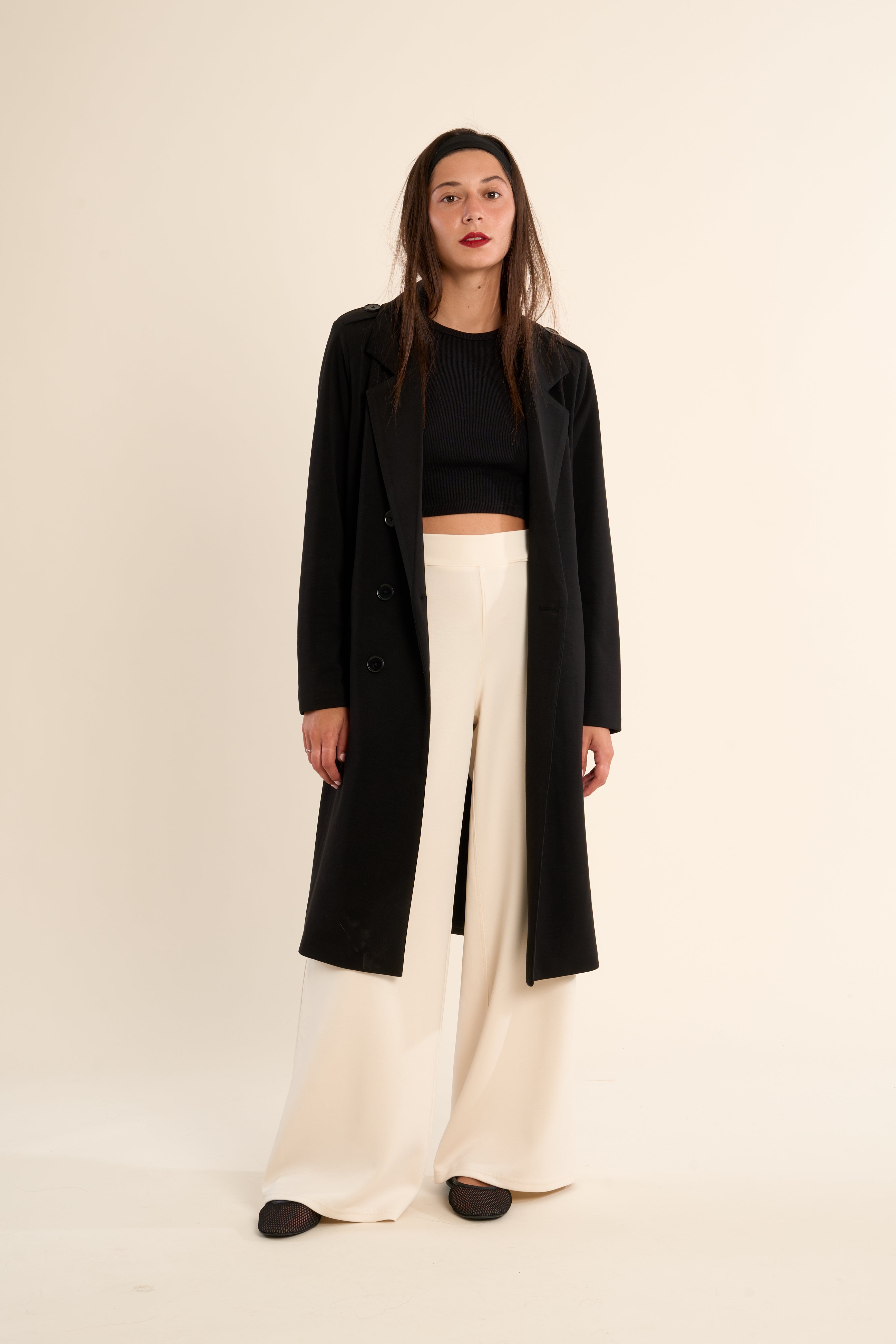 Molly Bracken Gabrielle Georgia Black Travel Weight Coat-Coat-Gabrielle-Deja Nu Boutique, Women's Fashion Boutique in Lampasas, Texas