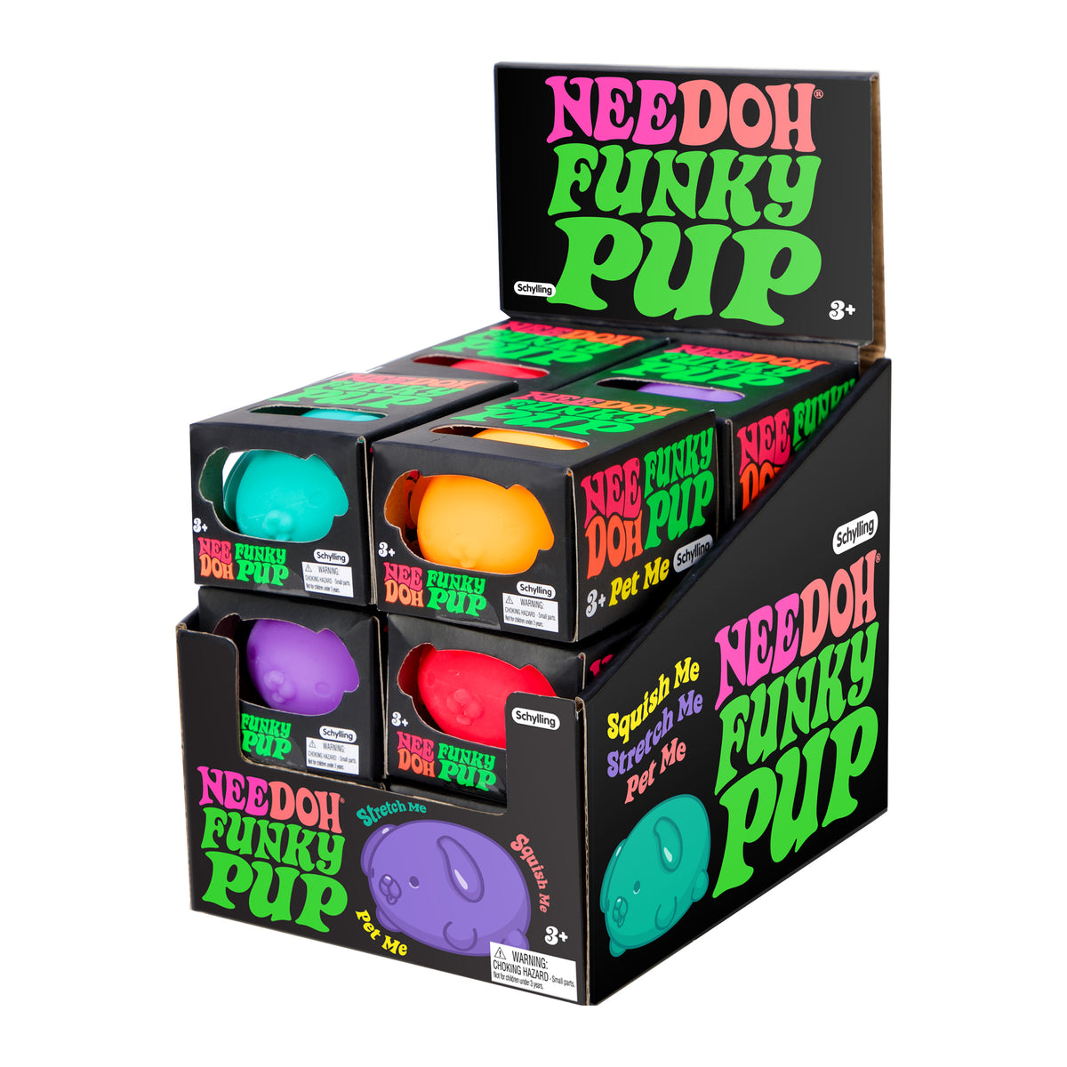 Schylling® NeeDoh Funky Pup Squishy Toy Puppy Sensory Fidget-Fidget & Sensory Toys-NeeDoh-Deja Nu Boutique, Women's Fashion Boutique in Lampasas, Texas
