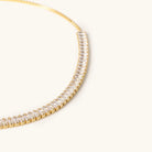 Nikki Smith Baguette Crystal Slider Bracelet-Bracelets-Nikki Smith-Deja Nu Boutique, Women's Fashion Boutique in Lampasas, Texas