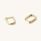 Nikki Smith Cara Clip Gold Hoops-Earrings-Nikki Smith-Deja Nu Boutique, Women's Fashion Boutique in Lampasas, Texas