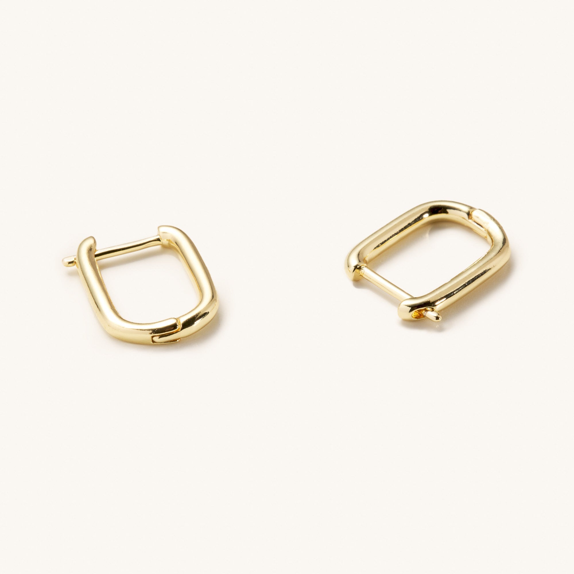Nikki Smith Cara Clip Gold Hoops-Earrings-Nikki Smith-Deja Nu Boutique, Women's Fashion Boutique in Lampasas, Texas