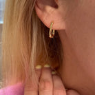 Nikki Smith Cara Clip Gold Hoops-Earrings-Nikki Smith-Deja Nu Boutique, Women's Fashion Boutique in Lampasas, Texas