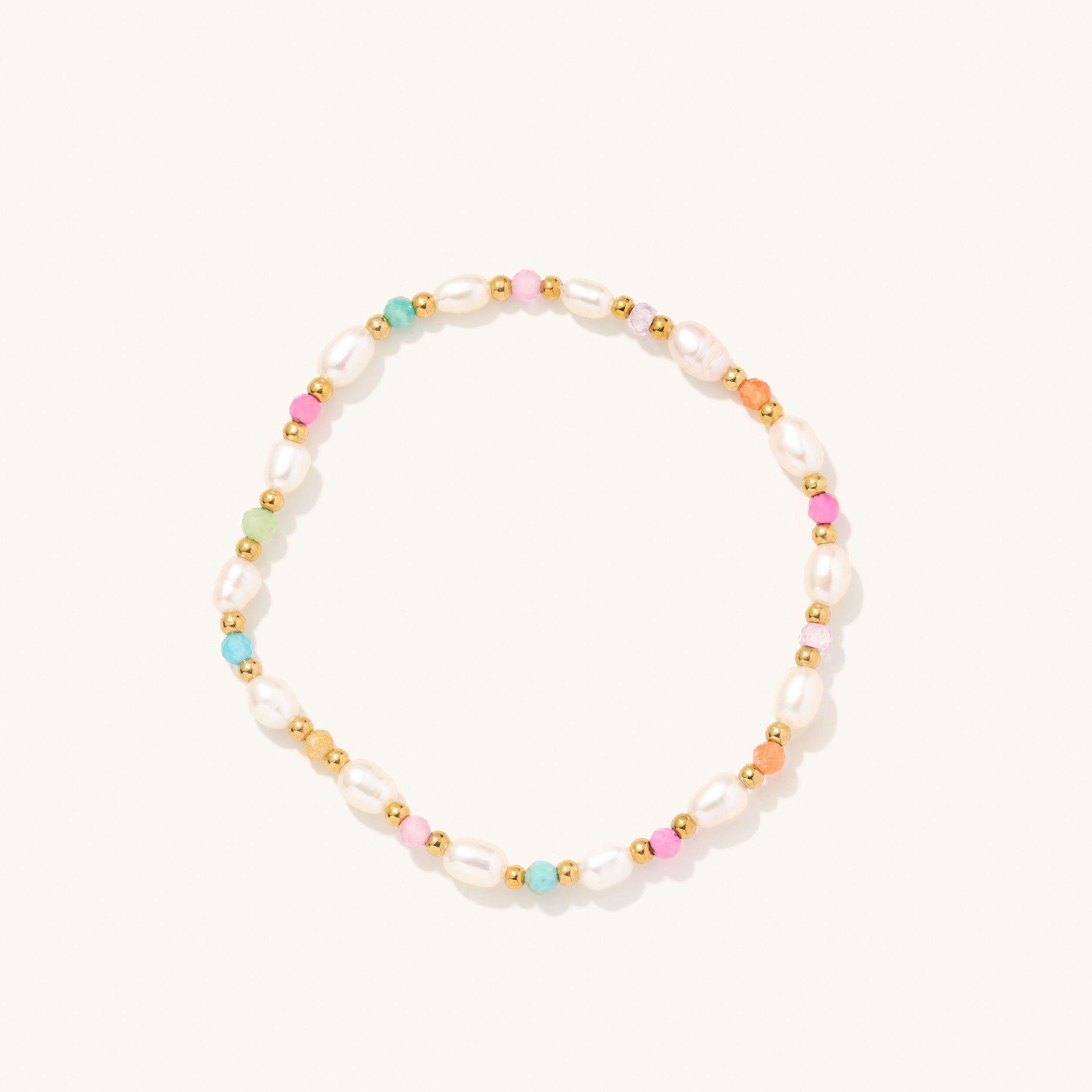 Nikki Smith Colorful Pearl Bracelet-Bracelets-Nikki Smith-Deja Nu Boutique, Women's Fashion Boutique in Lampasas, Texas
