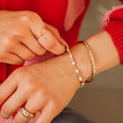 Nikki Smith Colorful Pearl Bracelet-Bracelets-Nikki Smith-Deja Nu Boutique, Women's Fashion Boutique in Lampasas, Texas