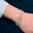 Nikki Smith Lucid Blue Bracelet Set-Bracelets-Nikki Smith-Deja Nu Boutique, Women's Fashion Boutique in Lampasas, Texas