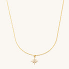 Nikki Smith Mini Gold Starburst Necklace-Necklace-Nikki Smith-Deja Nu Boutique, Women's Fashion Boutique in Lampasas, Texas