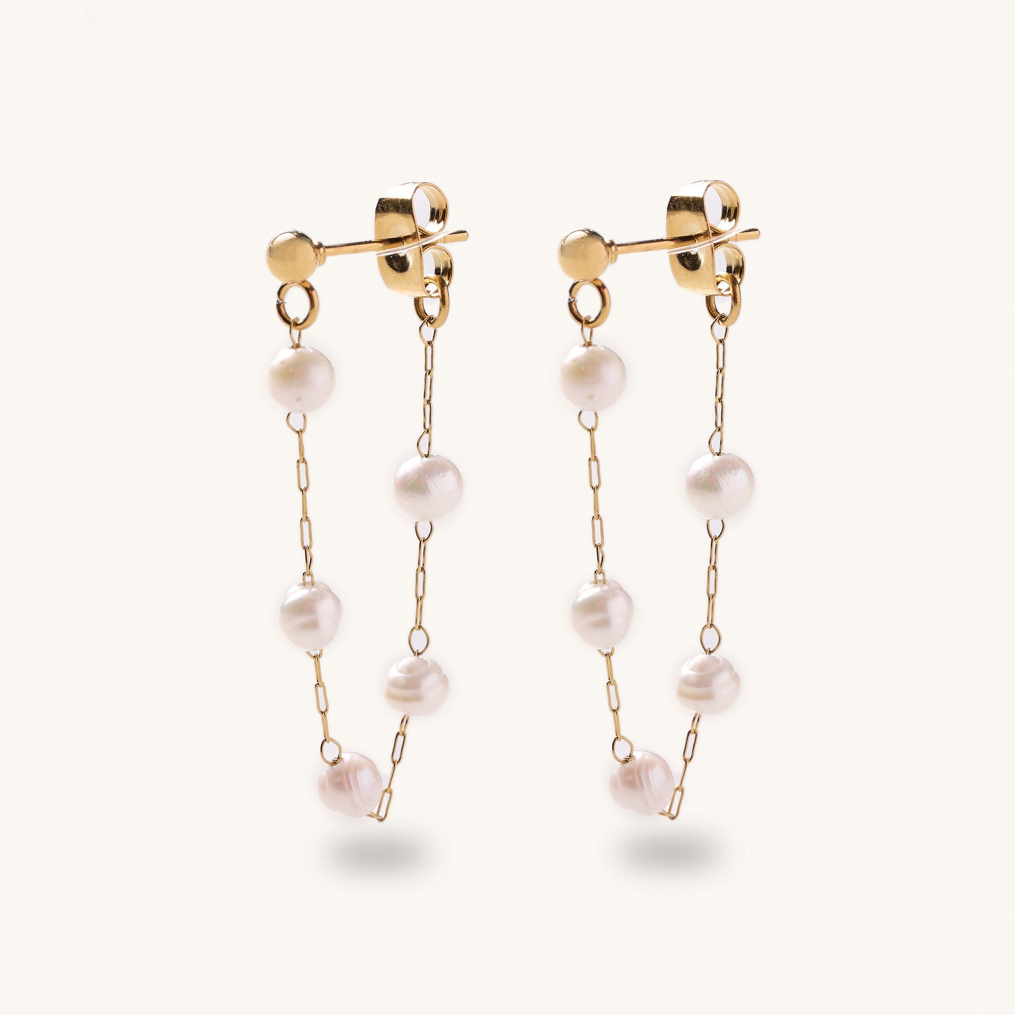 Nikki Smith Pearl Drop Earrings-Earrings-Nikki Smith-Deja Nu Boutique, Women's Fashion Boutique in Lampasas, Texas