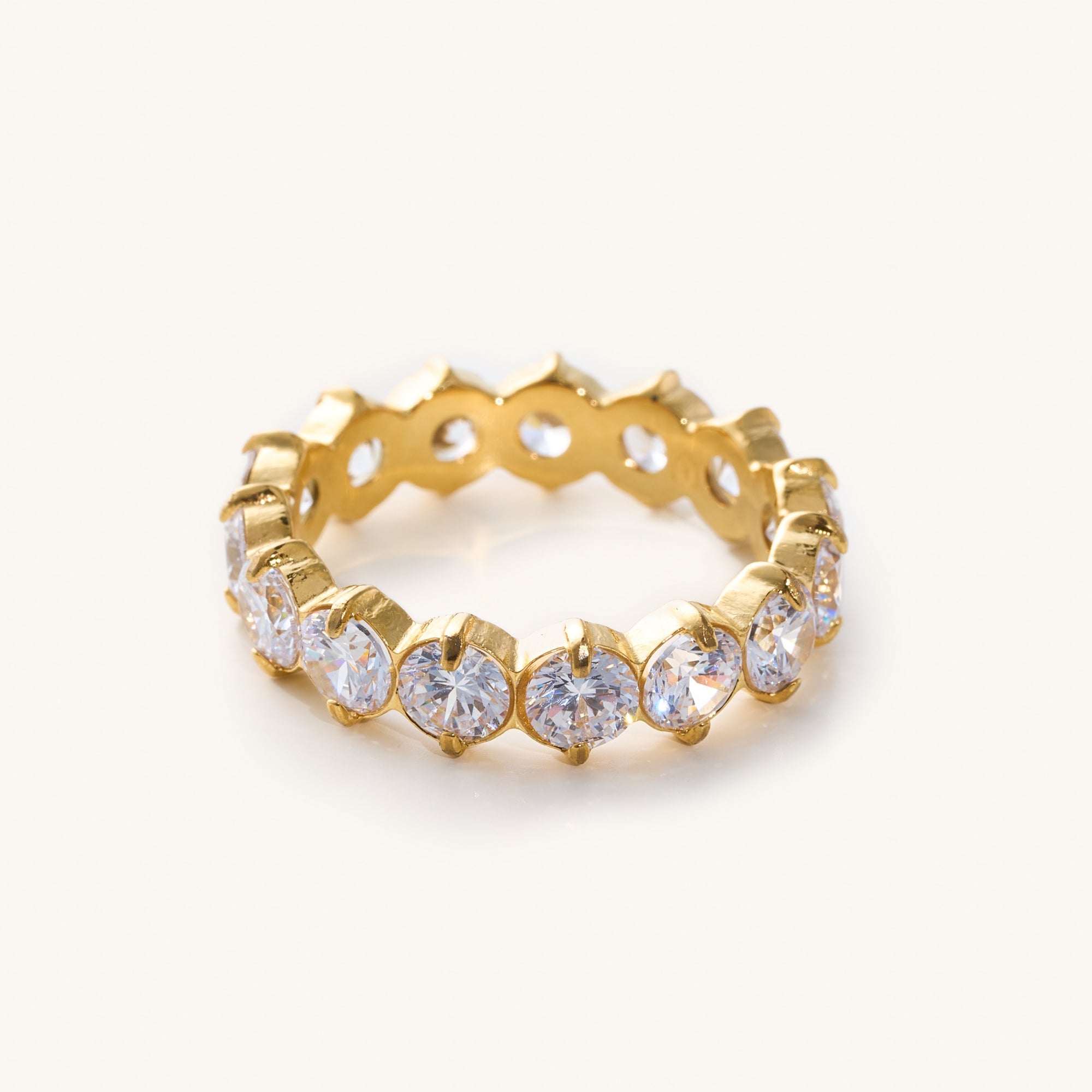 Nikki Smith Ritz Circle Diamond Ring-Rings-Nikki Smith-Deja Nu Boutique, Women's Fashion Boutique in Lampasas, Texas