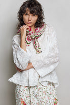 POL Hand Block Print Cotton Scarf-Scarf-POL-Deja Nu Boutique, Women's Fashion Boutique in Lampasas, Texas