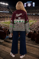 Queen of Sparkles Licensed Texas A&M Stadium Tailgate Party Button Up Cardigan-Cardigans & Kimonos-Queen Of Sparkles-Deja Nu Boutique, Women's Fashion Boutique in Lampasas, Texas