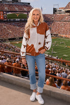 Queen of Sparkles Licensed Texas Bomber Jacket-Jackets-Queen Of Sparkles-Deja Nu Boutique, Women's Fashion Boutique in Lampasas, Texas