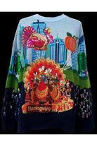 Queen of Sparkles Multi Thanksgiving Parade Sweater-Sweaters-Queen Of Sparkles-Deja Nu Boutique, Women's Fashion Boutique in Lampasas, Texas