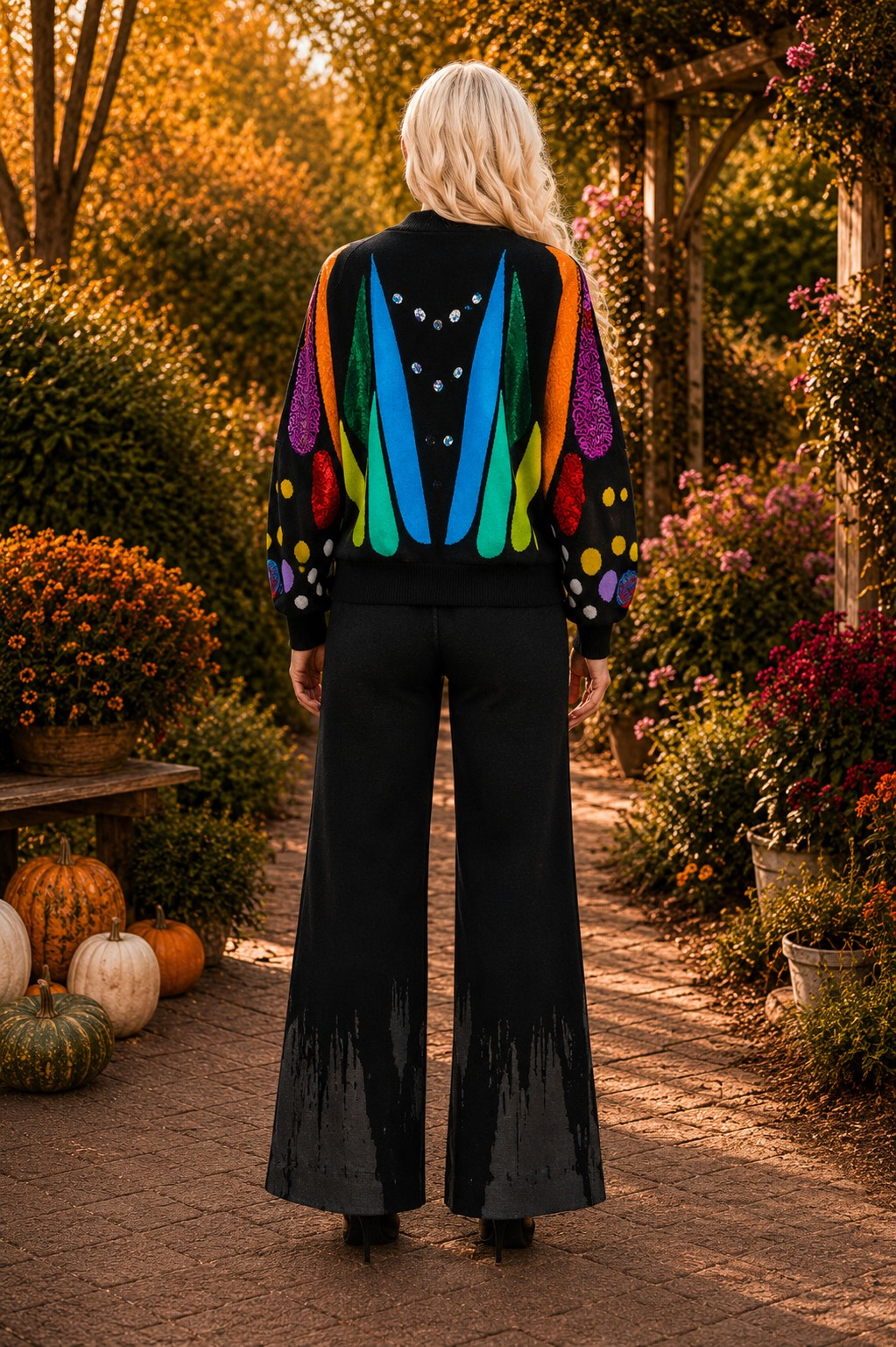 Queen of Sparkles Sequin Butterfly Wing Cardigan-Cardigans & Kimonos-Queen Of Sparkles-Deja Nu Boutique, Women's Fashion Boutique in Lampasas, Texas