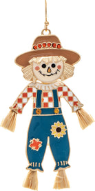 Rain Gold Enamel Multicolor Fall Scarecrow Earrings-Earrings-Rain Jewelry Collection-Deja Nu Boutique, Women's Fashion Boutique in Lampasas, Texas