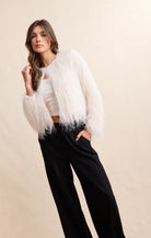 Sadie & Sage Angel Wings Fringe Jacket in Ivory-Outerwear-Sadie & Sage-Deja Nu Boutique, Women's Fashion Boutique in Lampasas, Texas