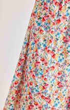 Sadie & Sage Cove Tie Strap Floral Midi Dress – Cream Multi-Midi Dresses-Sadie & Sage-Deja Nu Boutique, Women's Fashion Boutique in Lampasas, Texas