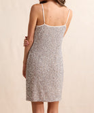 Sadie & Sage Luster Sequin Mini Dress in Silver-mini dress-Sadie & Sage-Deja Nu Boutique, Women's Fashion Boutique in Lampasas, Texas