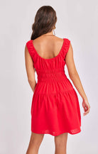 Sage The Label Ariel Smocked Mini Dress-mini dress-Sage The Label-Deja Nu Boutique, Women's Fashion Boutique in Lampasas, Texas