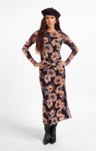 Sage the Label Garden Grit Maxi Dress in Black Multi-Maxi Dresses-Sage The Label-Deja Nu Boutique, Women's Fashion Boutique in Lampasas, Texas