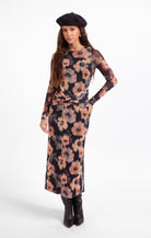Sage the Label Garden Grit Maxi Dress in Black Multi-Maxi Dresses-Sage The Label-Deja Nu Boutique, Women's Fashion Boutique in Lampasas, Texas