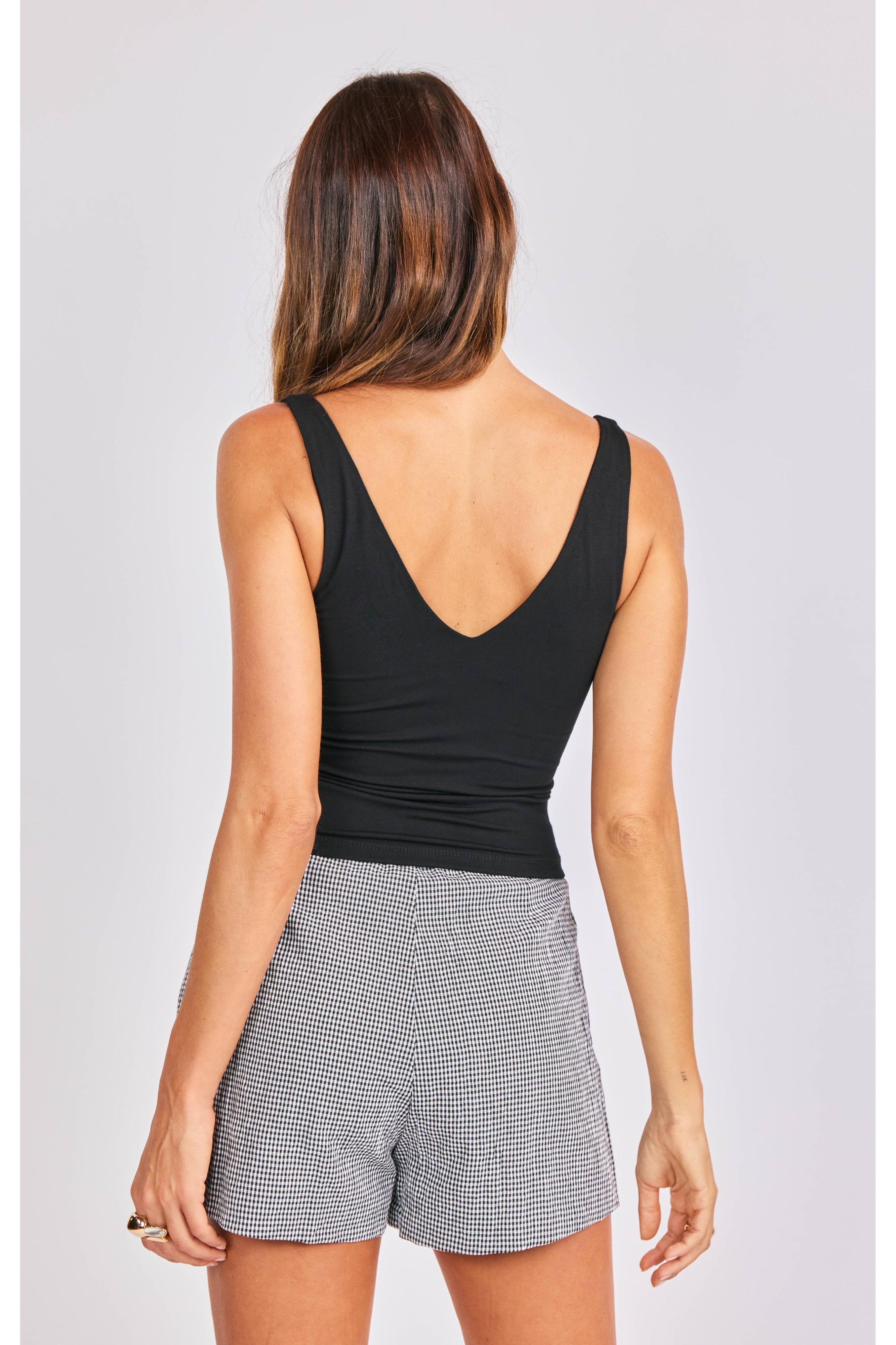 Sage the Label Skipper Knit Tank – Black-Camis/Tanks-Sage The Label-Deja Nu Boutique, Women's Fashion Boutique in Lampasas, Texas