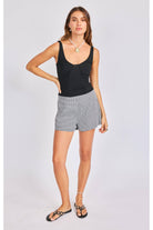 Sage the Label Skipper Knit Tank – Black-Camis/Tanks-Sage The Label-Deja Nu Boutique, Women's Fashion Boutique in Lampasas, Texas