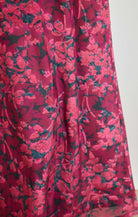 Sage The Label Velvet Rebellion Skirt in Fuchsia Multi-midi skirt-Sage The Label-Deja Nu Boutique, Women's Fashion Boutique in Lampasas, Texas