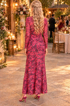 Sage The Label Velvet Rebellion Skirt in Fuchsia Multi-midi skirt-Sage The Label-Deja Nu Boutique, Women's Fashion Boutique in Lampasas, Texas