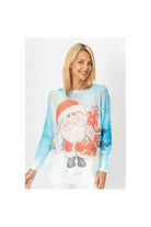 Look Mode Santa Batwing Sweater-Sweaters-Look Mode-Deja Nu Boutique, Women's Fashion Boutique in Lampasas, Texas