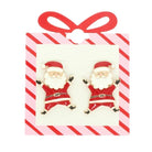 Santa Enamel Dangle Earrings-Earrings-Deja Nu-Deja Nu Boutique, Women's Fashion Boutique in Lampasas, Texas