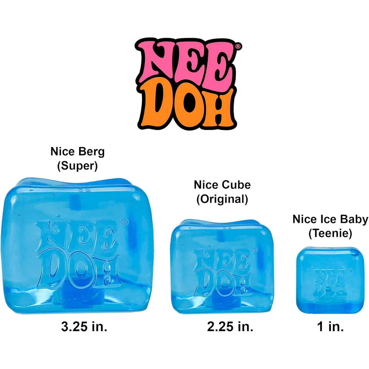 Schylling NeeDoh Nice Ice Baby-Fidget & Sensory Toys-NeeDoh-Deja Nu Boutique, Women's Fashion Boutique in Lampasas, Texas