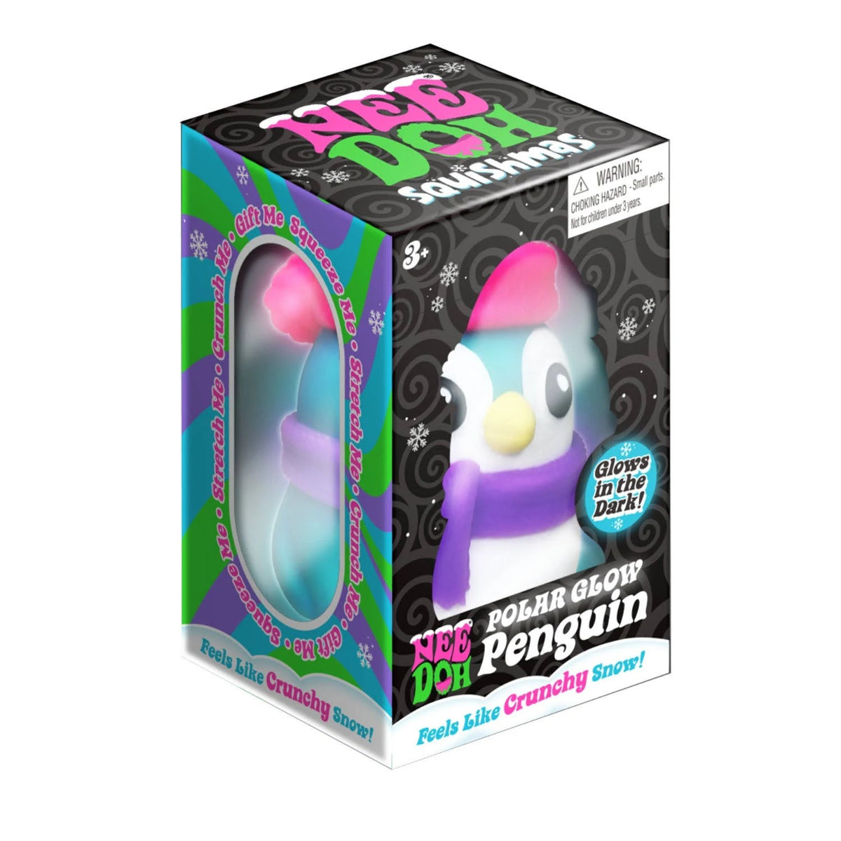 Schylling NeeDoh® Polar Glow Penguin-Fidget & Sensory Toys-NeeDoh-Deja Nu Boutique, Women's Fashion Boutique in Lampasas, Texas