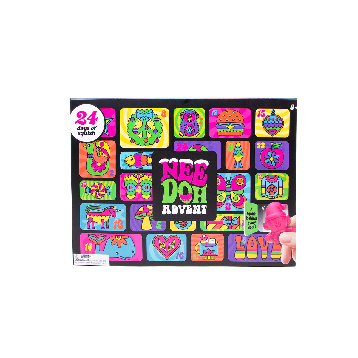 Schylling NeeDoh Squishmas 2026 Advent Calendar-Fidget & Sensory Toys-NeeDoh-Deja Nu Boutique, Women's Fashion Boutique in Lampasas, Texas