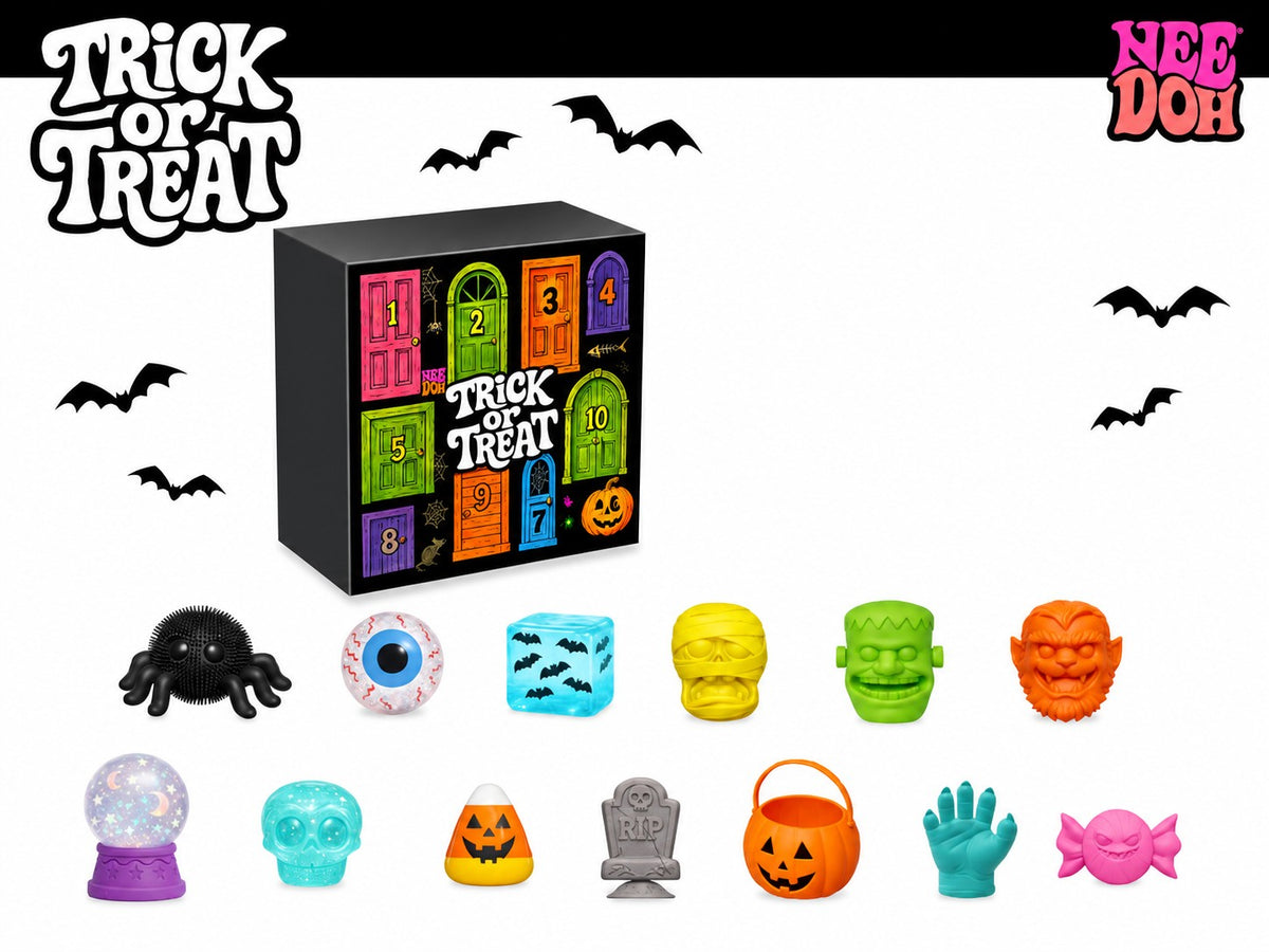 Schylling NeeDoh Trick or Treat Halloween Countdown-Fidget & Sensory Toys-NeeDoh-Deja Nu Boutique, Women's Fashion Boutique in Lampasas, Texas