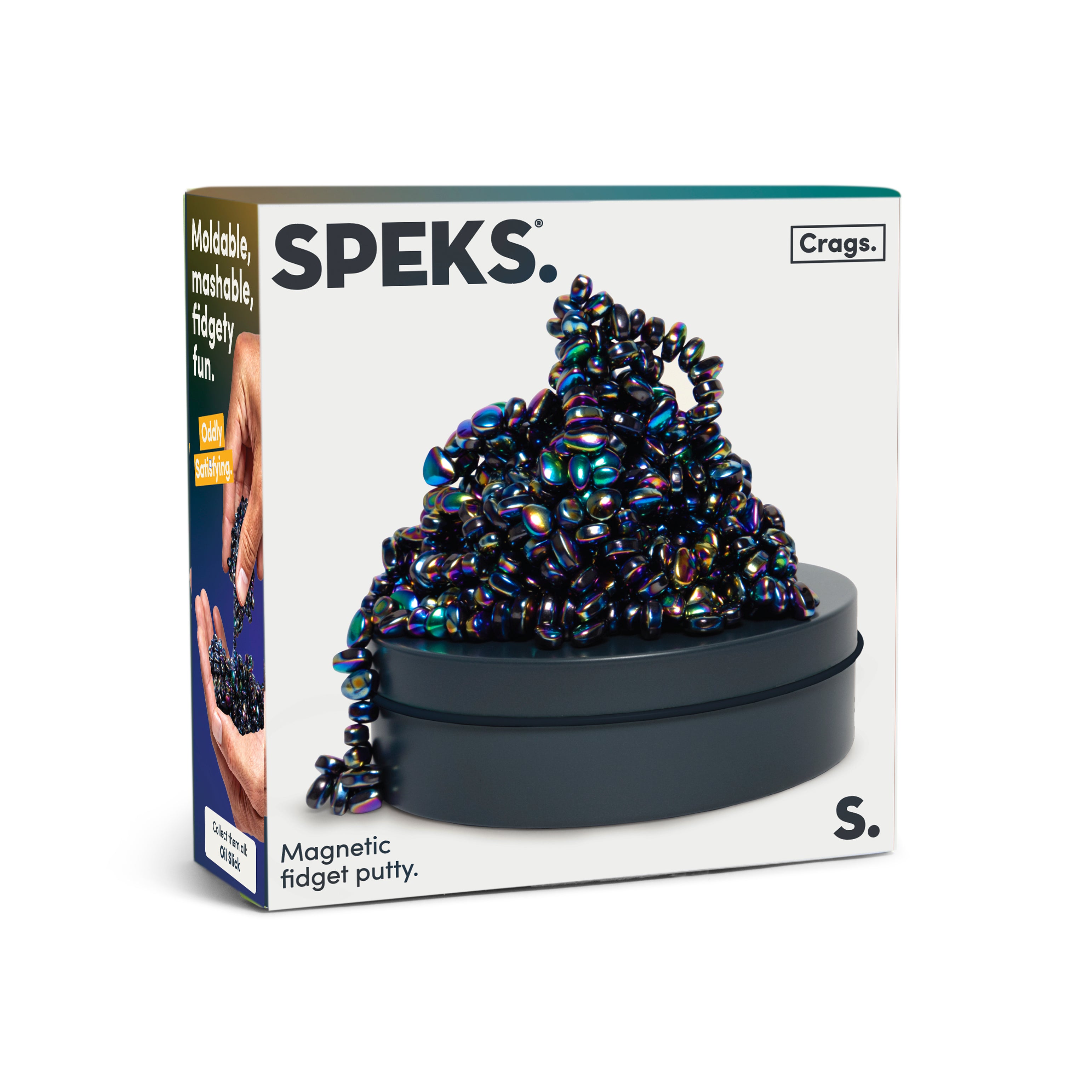 Speks Crags 300g Oil Slick Magnetic Fidget Putty | Sensory Stress Relief Toy-Fidget & Sensory Toys-SPEKS-Deja Nu Boutique, Women's Fashion Boutique in Lampasas, Texas