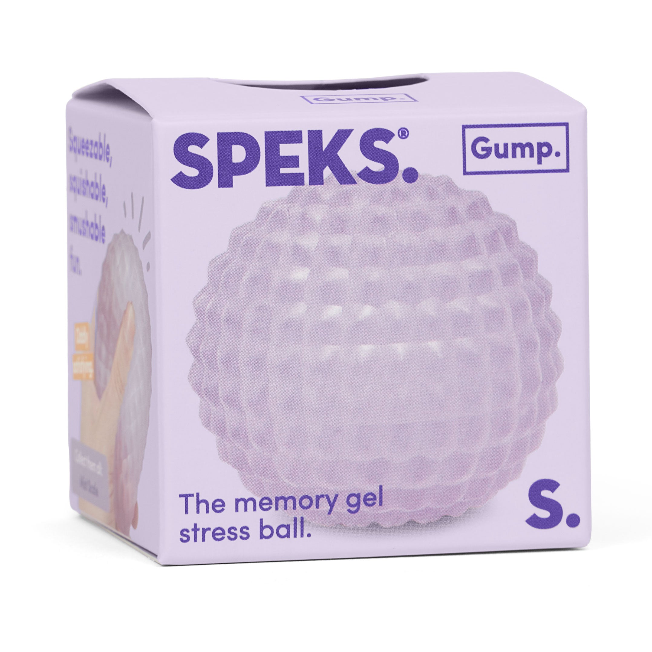 Speks Gump Surface Textured Memory Gel Stress Ball | Sensory Fidget Toy-Fidget & Sensory Toys-SPEKS-Deja Nu Boutique, Women's Fashion Boutique in Lampasas, Texas