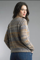 Tempo Paris Rust Space Dye Sweater-Sweaters-Tempo Paris-Deja Nu Boutique, Women's Fashion Boutique in Lampasas, Texas