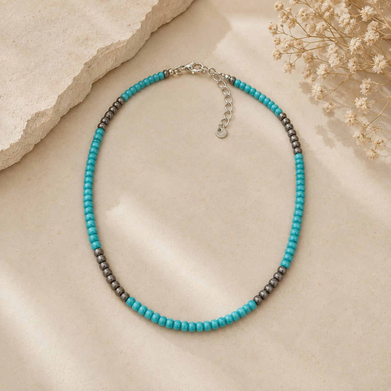 Turquoise Trail Navajo Pearl Western Necklace-Necklace-Deja Nu-Deja Nu Boutique, Women's Fashion Boutique in Lampasas, Texas