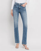 Vervet by Flying Monkey Tummy Control High Rise Trouser Hem Bootcut Jeans – Protegee Wash-Jeans-Vervet by Flying Monkey-Deja Nu Boutique, Women's Fashion Boutique in Lampasas, Texas