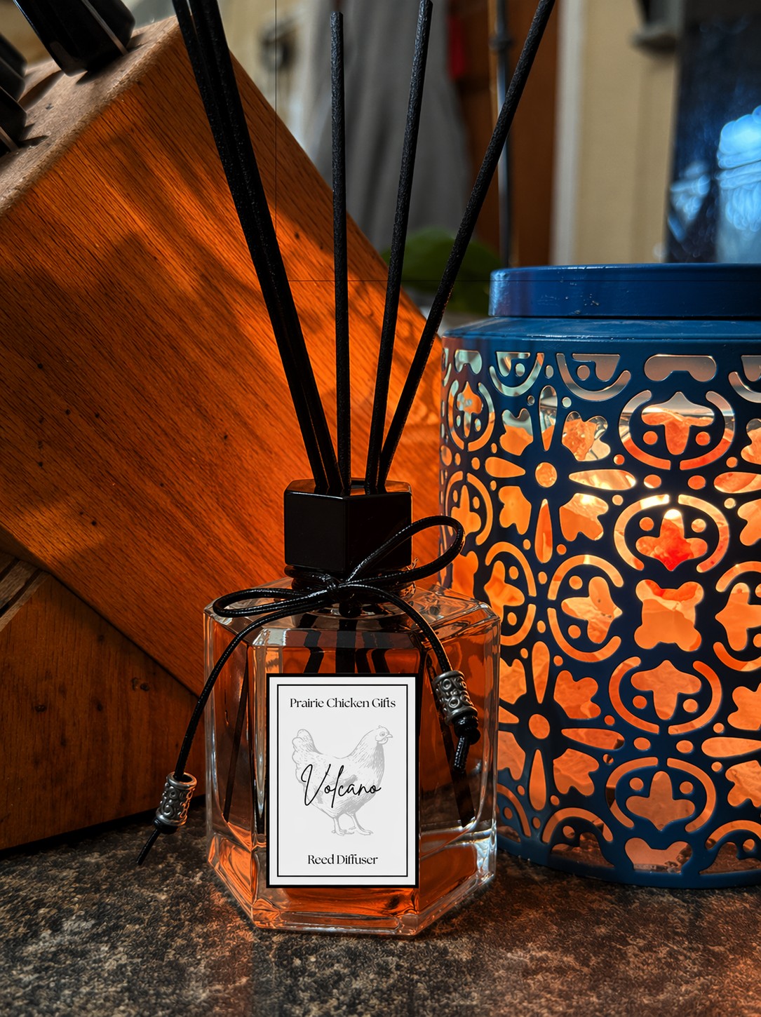 Volcano Reed Diffuser – Bright Citrus Luxury Home Fragrance-Room Diffuser-Prairie Chicken Sticker Shop & Gifts-Deja Nu Boutique, Women's Fashion Boutique in Lampasas, Texas