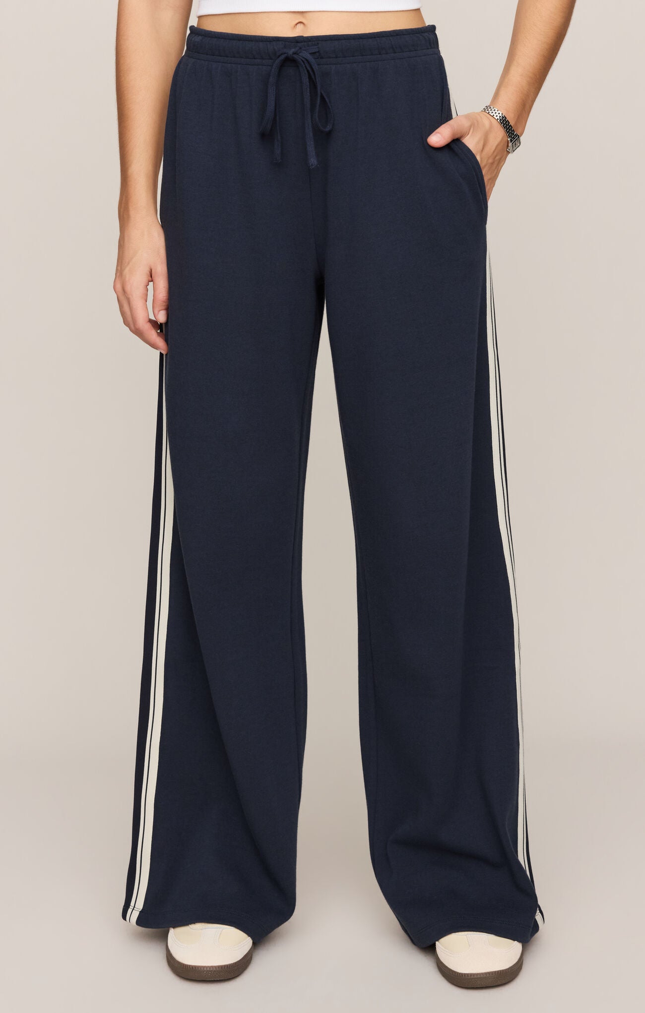 Z Supply Breakaway Track Pant in Eclipse-Athleisurewear-Z Supply Activewear-Deja Nu Boutique, Women's Fashion Boutique in Lampasas, Texas
