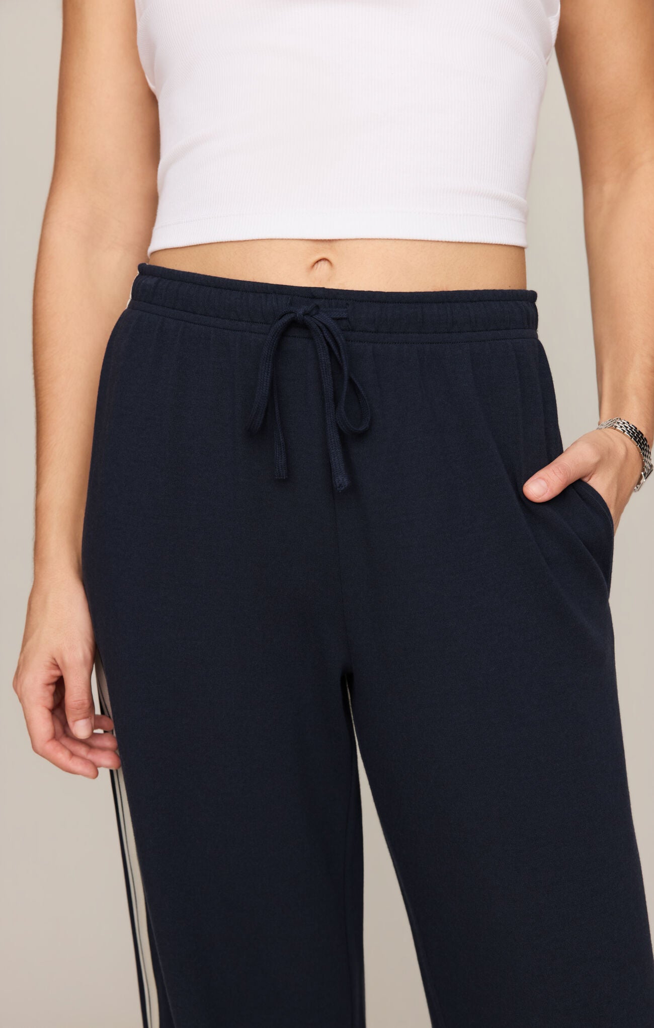 Z Supply Breakaway Track Pant in Eclipse-Athleisurewear-Z Supply Activewear-Deja Nu Boutique, Women's Fashion Boutique in Lampasas, Texas