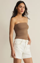 Z Supply Emera Tube Top – Palo Santo-Tube Top-Z Supply-Deja Nu Boutique, Women's Fashion Boutique in Lampasas, Texas